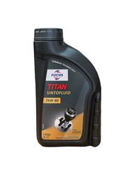 75W-80 SINTOFLUID TITAN 1L FUCHS   Συνθετικό υγρό MTF για επιβατικά αυτοκίνητα. Προσφέρει υψηλή απόδοση του συστήματος μετάδοσης κίνησης και καλή συμπεριφορά ψυχρής εκκίνησης.

API GL-5