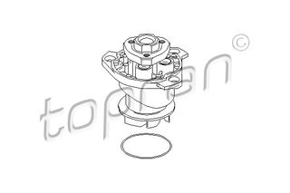 TOPRAN 110 927 755 - water pump Αντλία νερού