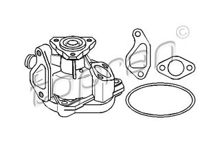 Αντλία νερού TOPRAN 100155