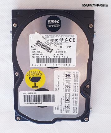  Σκληρός Δίσκος HDD Compaq 320662 - 001 10gb 3.5" IDE (Vintage - Συλλεκτικός)