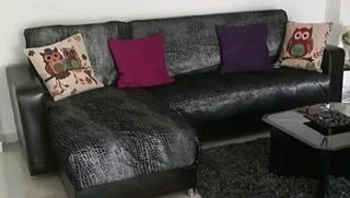 Καναπές γωνία που γίνεται κρεβάτι, η γωνία μεταφέρεται είτε δεξιά είτε αριστερά 