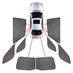 CarShades ΚΟΥΡΤΙΝΑΚΙΑ ΜΑΡΚΕ CAR SHADES ΓΙΑ BMW X7 (G07) 5D 2018+ - 8ΤΕΜ. PVC.BMW-X7-5-A