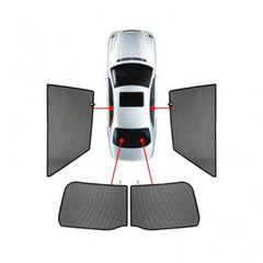 CarShades ΚΟΥΡΤΙΝΑΚΙΑ ΜΑΡΚΕ CAR SHADES ΓΙΑ SKODA FABIA 5D 2021+ - 4 ΤΕΜ. PVC.SKO-FABI-5-D