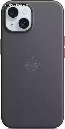 Θήκη κινητού Apple FineWoven for Apple iPhone 15 TPU Black