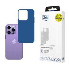 Case for iPhone 14 Pro Max from the 3mk Matt Case series - blue-thumb-0