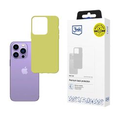Case for iPhone 14 Pro Max from the 3mk Matt Case series - lime green-thumb-0