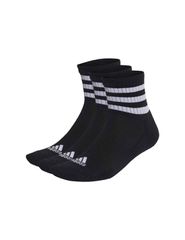 adidas 3Stripes Cushioned Sportswear MidCut Socks 3 Pairs IC1317