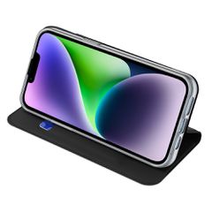 Dux Ducis Skin Pro Wallet Case for iPhone 15 Plus - Black-thumb-4