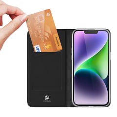 Dux Ducis Skin Pro Wallet Case for iPhone 15 Plus - Black-thumb-0