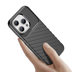 Armored iPhone 15 Pro Thunder Case - blue-thumb-3
