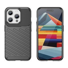 Armored iPhone 15 Pro Thunder Case - blue-thumb-4