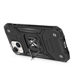 Wozinsky Ring Armor iPhone 15 Plus iPhone 15 Plus Ring Armor Case - Blue-thumb-3