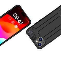 iPhone 15 Plus Hybrid Armor case - blue-thumb-2