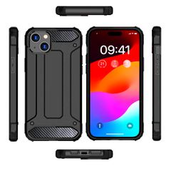 iPhone 15 Plus Hybrid Armor case - blue-thumb-3