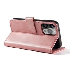 Wallet Case with Stand for iPhone 15 Pro Max Magnet Case - Pink-thumb-2