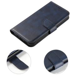 Wallet Case with Stand for iPhone 15 Pro Magnet Case - Blue-thumb-1
