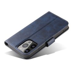 Wallet Case with Stand for iPhone 15 Pro Magnet Case - Blue-thumb-4