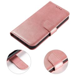 Wallet Case with Stand for iPhone 15 Plus Magnet Case - Pink-thumb-1
