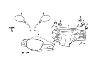 ΚΑΘΡΕΦΤΗΣ ΑΡΙΣΤΕΡΟΣ 88120-APA-000