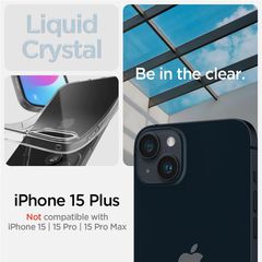 Spigen Crystal Flex Case for iPhone 15 Plus - Clear-thumb-1