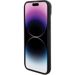 BMW Leather Hot Stamp case for iPhone 15 Plus - black-thumb-4
