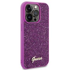 Guess Disco Metal Script case for iPhone 15 Pro - pink-thumb-3