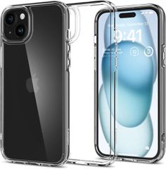 Spigen Ultra Hybrid iPhone 15 Case - Clear
