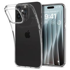 Spigen Crystal Flex Case for iPhone 15 Pro Max - Clear-thumb-2