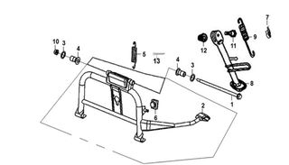 ΣΤΑΝΤ ΚΕΝΤΡΙΚΟ 50500-X81-000