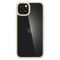 Spigen Crystal Hybrid iPhone 15 Plus Case - Transparent Beige-thumb-2