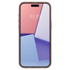Spigen Liquid Crystal Glitter iPhone 15 Pro Max Case - Pink/Clear-thumb-3