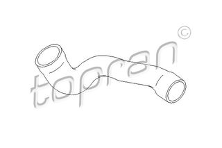TOPRAN 111 553 586 - pressure hose charge air Ελαστ. σωλ. αέρα υπερπλήρωσης