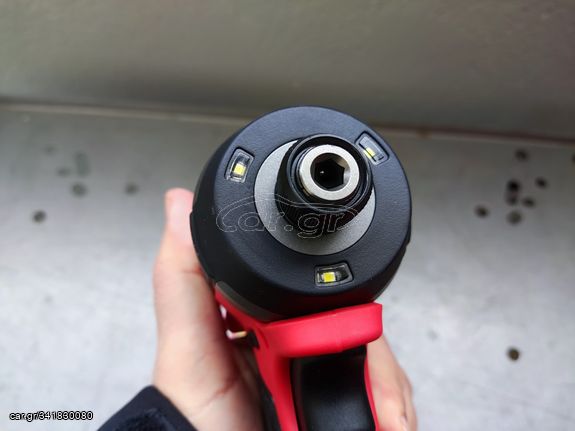 ΚΟΡΥΦΑΙΟ!!Σετ Milwaukee 18V Κρουστικό Δραπανοκατσάβιδο + παλμικός βιδολογος 4 ταχυτήτων 1/4''με 2 μπαταρίες 18VX5Ah-thumb-7