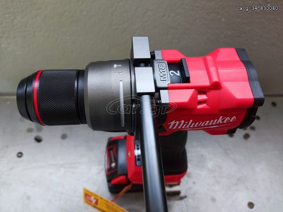 ΚΟΡΥΦΑΙΟ!!Σετ Milwaukee 18V Κρουστικό Δραπανοκατσάβιδο + παλμικός βιδολογος 4 ταχυτήτων 1/4''με 2 μπαταρίες 18VX5Ah-thumb-19