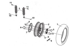 ΤΡΟΧΟΣ ΟΠΙΣΘΙΟΣ 42601-J01-000