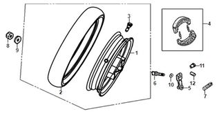 ΤΡΟΧΟΣ ΟΠΙΣΘΙΟΣ 42601-X7A-000