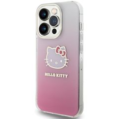 Hello Kitty IML Gradient Electrop Kitty Head case for iPhone 13 Pro Max - pink-thumb-1
