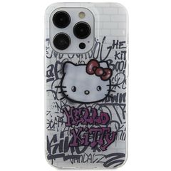 Hello Kitty IML Kitty On Bricks Graffiti case for iPhone 13 Pro Max - white-thumb-2