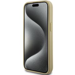 Hello Kitty Leather Kitty Head MagSafe case for iPhone 14 - gold-thumb-4