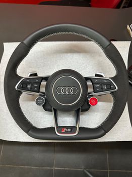 AUDI TTRS 8S TIMONΙ ΓΝΗΣΙΟ ΜΑΖΙ ΜΕ ΑΕΡΟΣΑΚΟ ME START STOP KAI DRIVE SELECT ΚΟΥΜΠΙΑ.