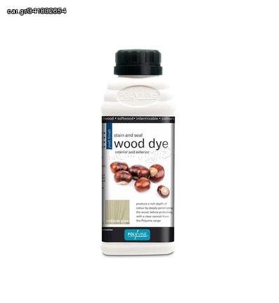 Βερνίκι Νερού Wood Dye Walnut 500ml Polyvine