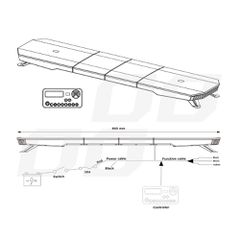 ΣΤΡΟΜΠΟ ΜΠΑΡΑ 12/24V 180xSMD LED 54'' 51 ΧΡΗΣΕΩΝ ΜΕ ΦΙΣ ΑΝΑΠΤΗΡΑ ΒΙΔΩΤΗ 1372x280X82mm​ ΑMiO - 1 TEM.-thumb-6