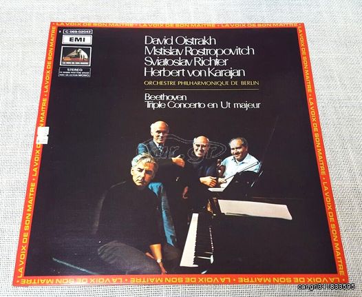 Beethoven- Triple Concerto En Ut Majeur LP France 1970'