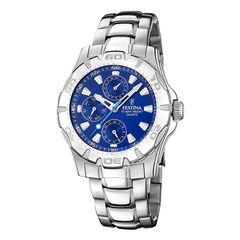Festina Multifunction Collection, Men's Watch, Silver Stainless Steel Bracelet F16242/M
