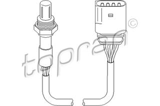 Αισθητήρας λάμδα TOPRAN 111609