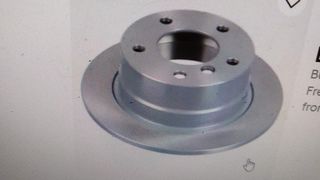 ΓΝΗΣΙΑ BMW ΔΙΣΚΟΠΛΑΚΑ ΟΠΙΣΘΙΑ Compact Ε36 34216758552 334216758533