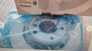 ΓΝΗΣΙΑ BMW ΔΙΣΚΟΠΛΑΚΑ ΟΠΙΣΘΙΑ E38 34216767062 34211160233