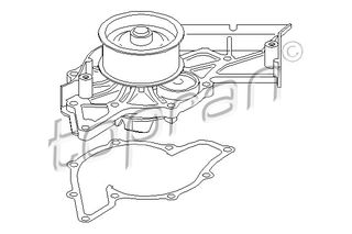 HEPU 110 496 - water pump Αντλία νερού