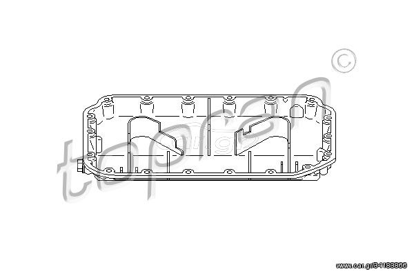 Κάρτερ λαδιού TOPRAN 112338