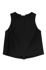 Philosophy Γυναικείο Poplin Cropped Top BL1923